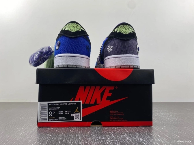 Reps TB Jordan Voodoo Retro Zion 1 Low Williamson OG DZ7292-420 0719